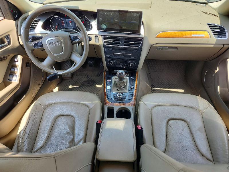 2011 Audi A4 VIN WAUMFAFL3BN044682 COPART salvage auction — MINOR DENT/SCRATCHES, CA - DIS/DLR/EXP ONLY CLEAN TITLE, sold $300 on 2026-07-14 (photo 8)