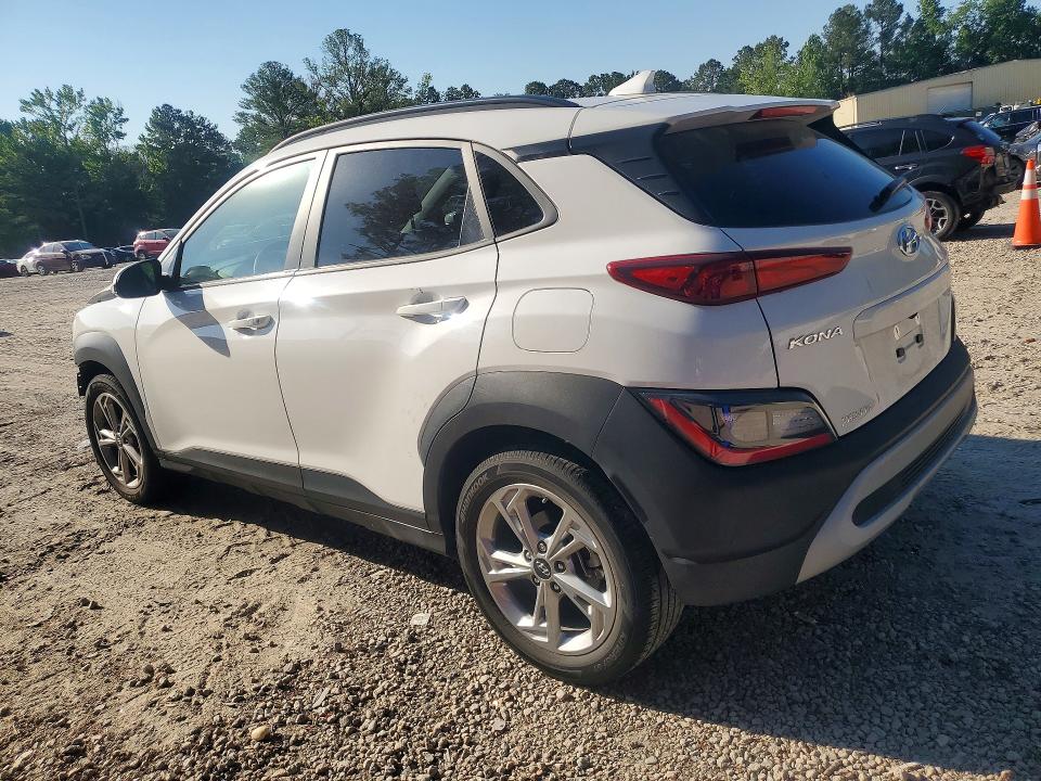 2023 Hyundai Kona VIN KM8K32AB6PU973779 COPART salvage auction — FRONT END, Nc - Salvage Certificate Of Title, sold $1,850 on 2026-07-17 (photo 2)