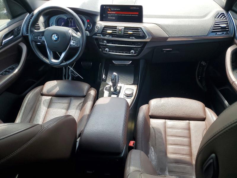 2019 BMW X3 VIN 5UXTR7C57KLR52545 COPART salvage auction — WATER/FLOOD, Salvage Title, sold $7,000 on 2026-07-22 (photo 8)