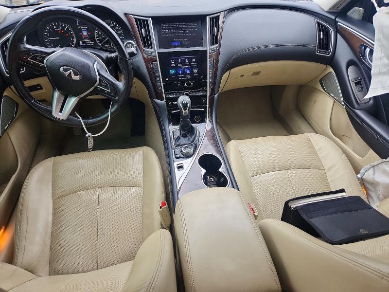 2018 Infiniti Q50 VIN JN1EV7AR5JM441651 COPART salvage auction — SIDE, Ms - Cert Of Title-Salvaged, sold $1,650 on 2026-07-23 (photo 8)