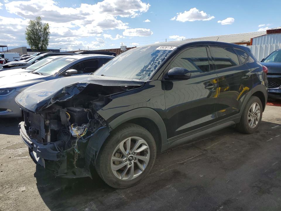 2018 Hyundai Tucson VIN KM8J2CA44JU780883 COPART salvage auction — FRONT END, Va - Certificate Of Title (P), sold $2,100 on 2026-07-15 (photo 1)