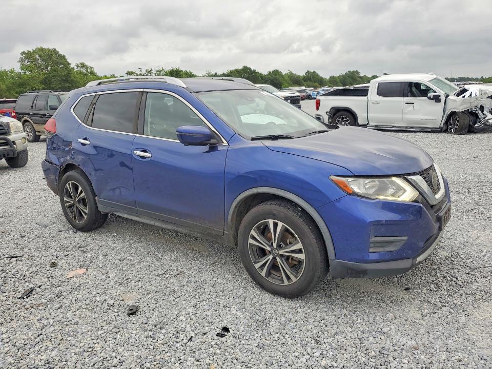 2020 Nissan Rogue VIN JN8AT2MV8LW141210 COPART salvage auction — REAR END, Tx - Salvage Vehicle Title, sold $2,850 on 2026-07-27 (photo 4)