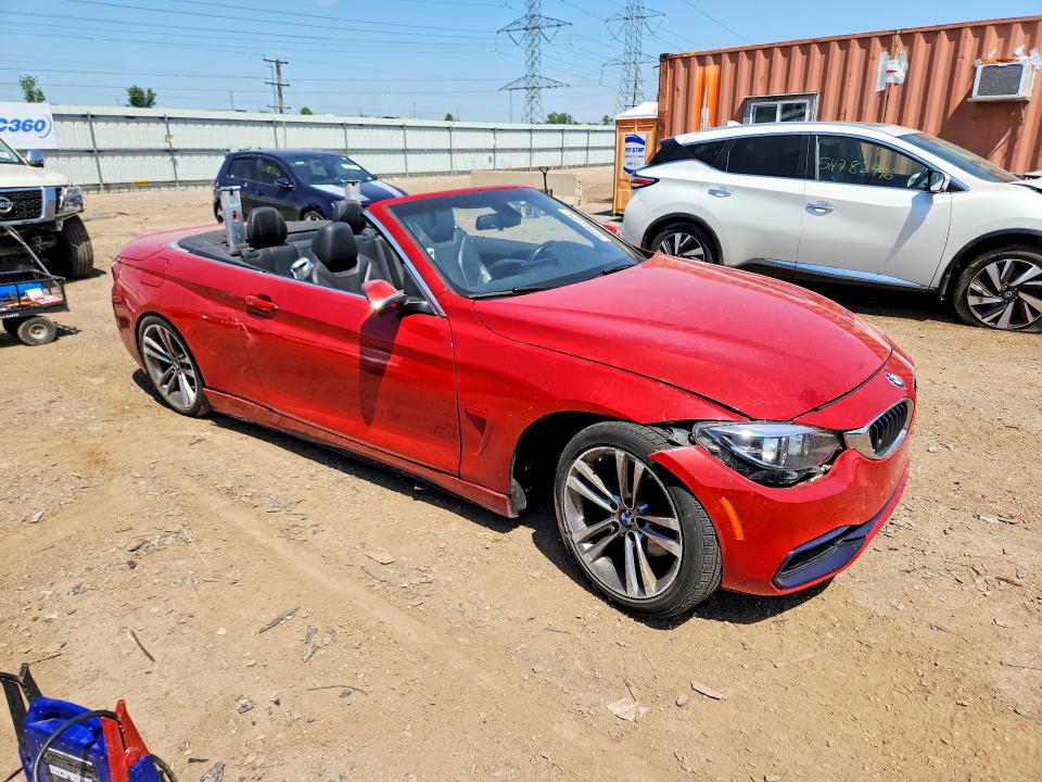2018 BMW 4er VIN WBA4Z1C59JEC59224 COPART salvage auction — FRONT END, Il - Salvage Certificate, sold $3,350 on 2026-07-07 (photo 4)
