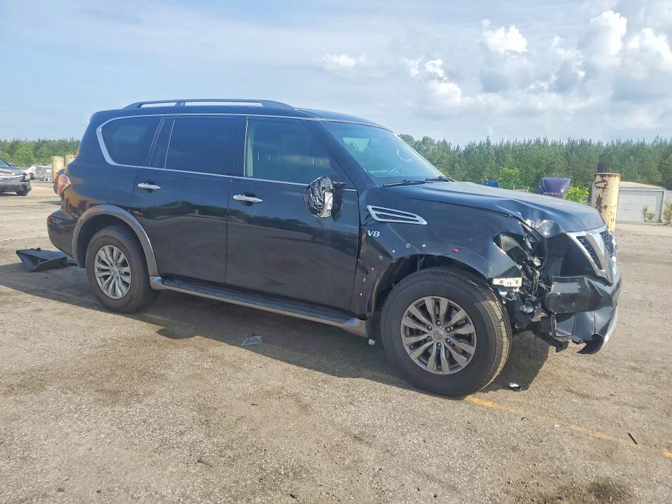 2017 Nissan Armada VIN JN8AY2ND3H9001398 COPART salvage auction — FRONT END, Sc - Cert Of Title-Salvage, sold $3,150 on 2026-07-10 (photo 4)