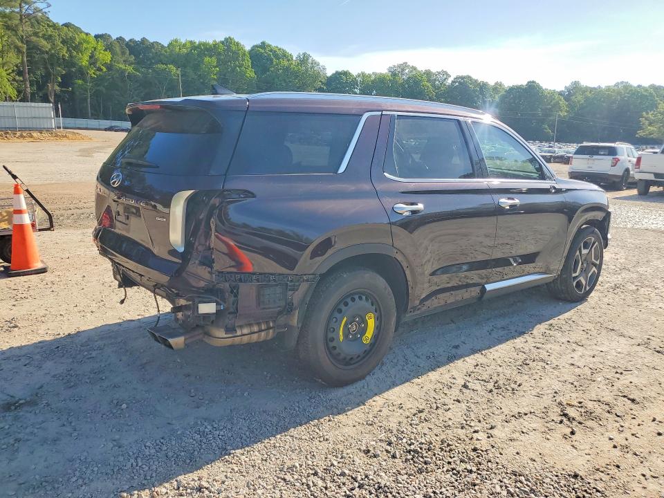 2024 Hyundai Palisade VIN KM8R5DGE9RU712199 COPART salvage auction — FRONT END, Nc - Salvage Certificate Of Title, sold $10,300 on 2026-07-17 (photo 3)