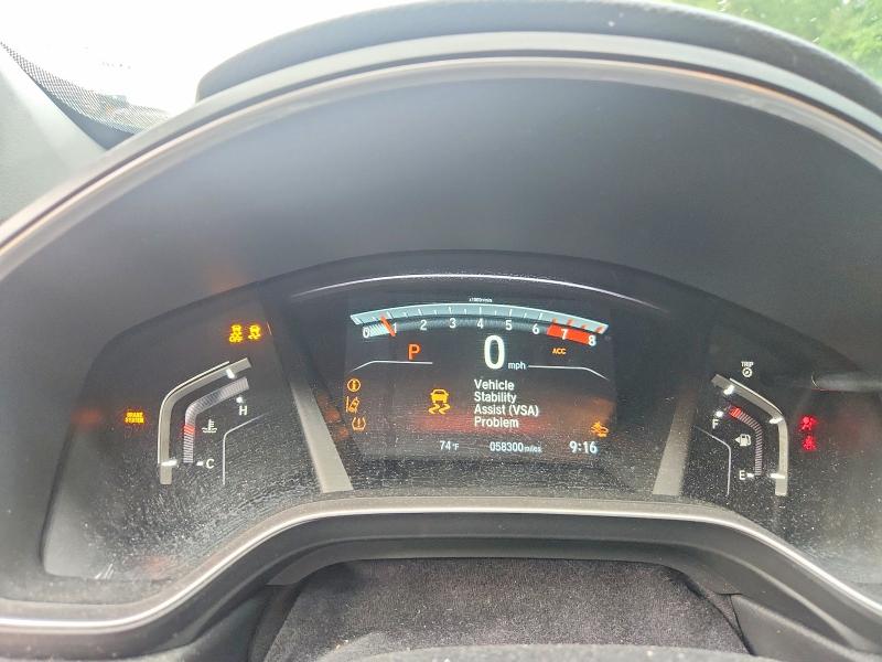 2018 Honda Cr-v VIN 7FARW1H82JE014169 COPART salvage auction — SIDE, Ga - Cert Of Title-Salvage, sold $9,400 on 2026-07-10 (photo 9)