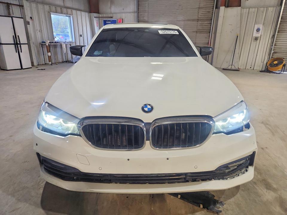 2018 BMW 5er VIN WBAJA7C55JWA74482 COPART salvage auction — REAR END, Ri - Salvage Certificate Of Title, sold $6,500 on 2026-07-31 (photo 5)