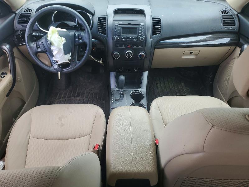 2013 Kia Sorento VIN 5XYKT3A10DG369711 COPART salvage auction — FRONT END, Tn - Salvage Certificate, sold $325 on 2026-07-02 (photo 8)