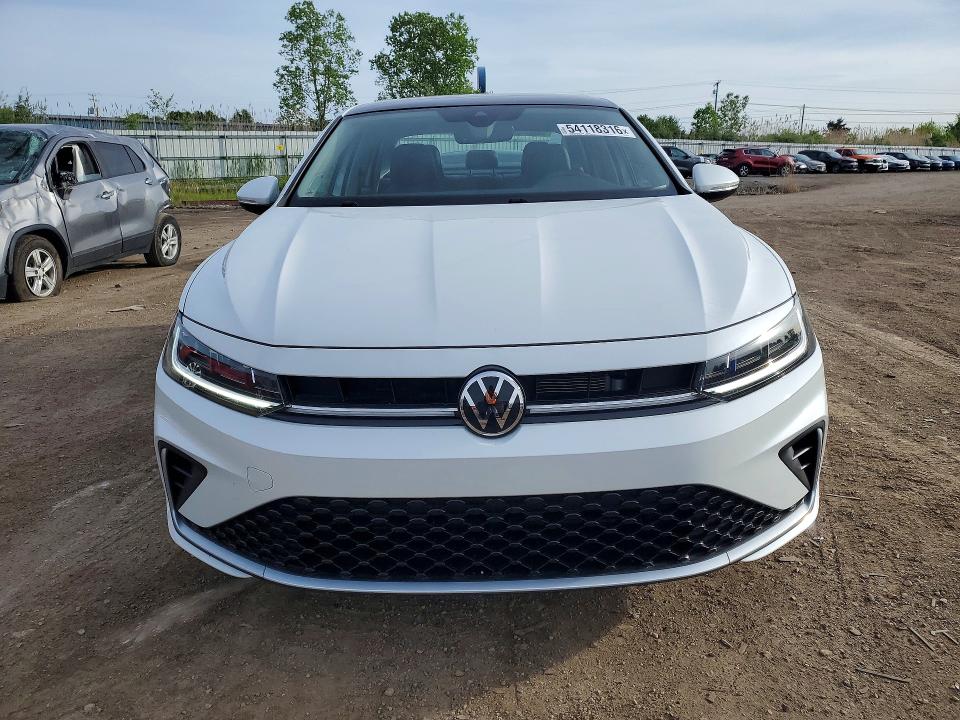 2025 Volkswagen Jetta VIN 3VWGX7BU3SM013616 COPART salvage auction — HAIL, Oh - Cert Of Title-Salvage, sold $9,200 on 2026-07-27 (photo 5)