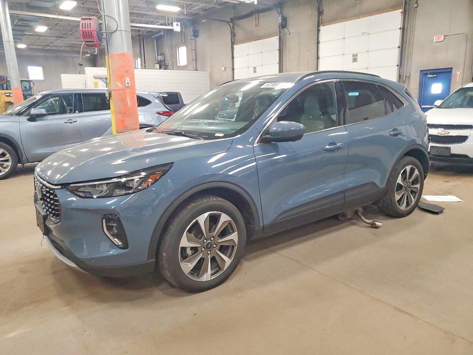 2023 Ford Escape VIN 1FMCU9JZ0PUA47434 COPART salvage auction — REAR END, Mn - Cert Of Title-Salvage, sold $12,200 on 2026-07-09 (photo 1)
