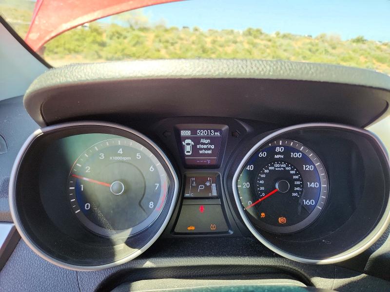 2017 Hyundai VIN KMHD35LH3HU383052 COPART salvage auction — FRONT END, Nv - Salvage Title, sold $975 on 2026-07-02 (photo 9)