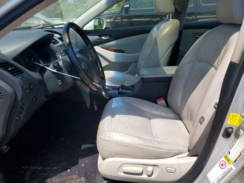 2012 Lexus ES VIN JTHBK1EG7C2475330 COPART salvage auction — REAR END, Il - Salvage Certificate, sold $1,700 on 2026-07-09 (photo 7)