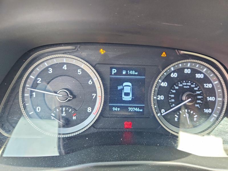 2021 Hyundai Sonata VIN 5NPEG4JA7MH085878 COPART salvage auction — FRONT END, Pa - Certificate Of Salvage, sold $2,800 on 2026-07-20 (photo 9)