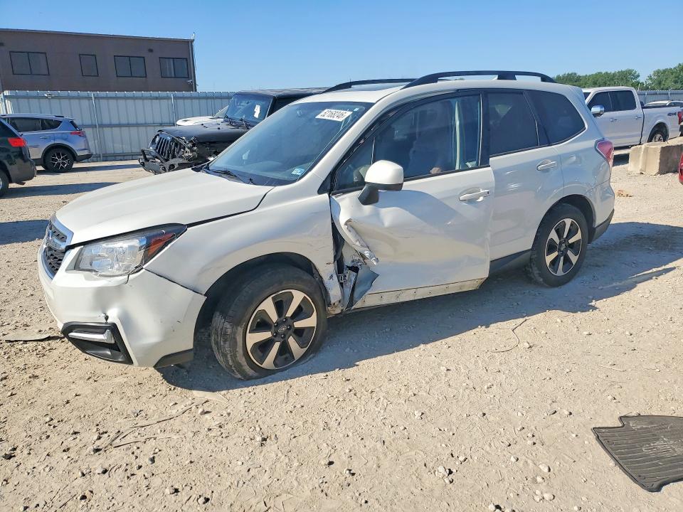 2017 Subaru VIN JF2SJAGC3HH513656 COPART salvage auction — SIDE, Ks - Cert Of Title-Salvage, sold $2,350 on 2026-07-09 (photo 1)