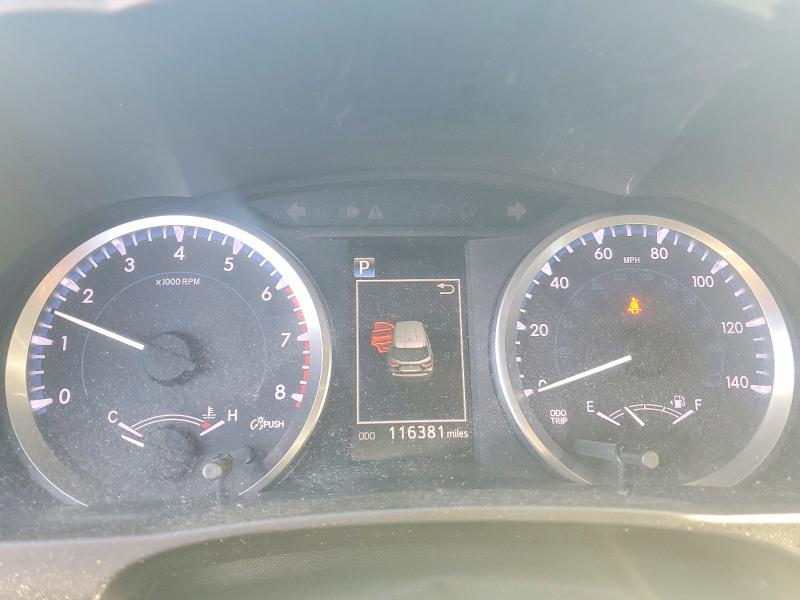 2017 Toyota VIN 5TDZARFH8HS025047 COPART salvage auction — REAR END, In - Cert Of Title-Salvage Title, sold $275 on 2026-07-24 (photo 9)