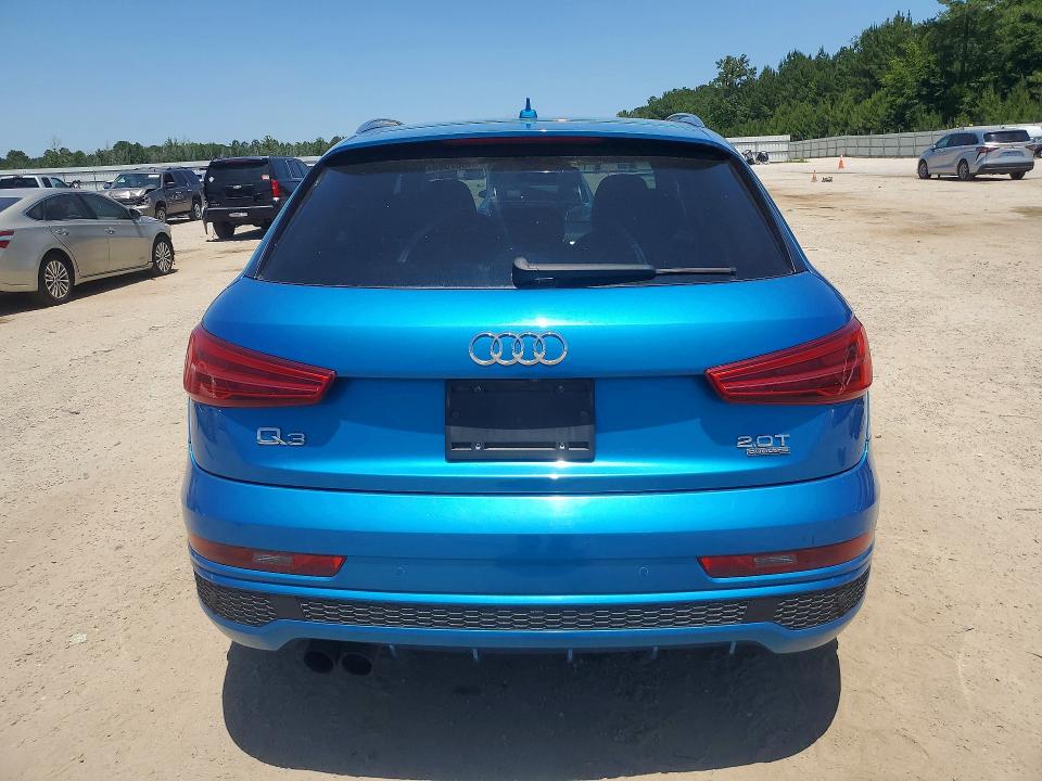 2016 Audi Q3 VIN WA1GFCFS0GR008476 COPART salvage auction — SIDE, Sc - Cert Of Title-Salvage, sold $4,400 on 2026-07-13 (photo 6)