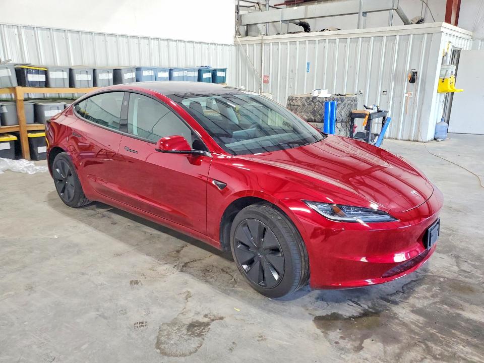 2025 Tesla Model 3 VIN 5YJ3E1EA3SF048618 COPART salvage auction — UNDERCARRIAGE, Ny - Mv-907A Salvage Certificate, sold $14,600 on 2026-07-06 (photo 4)