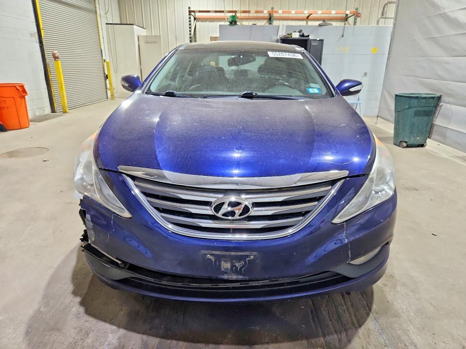 2014 Hyundai Sonata VIN 5NPEC4AC6EH887885 COPART salvage auction — FRONT END, Nh - Cert Of Title-Salvage, sold $675 on 2026-07-15 (photo 5)