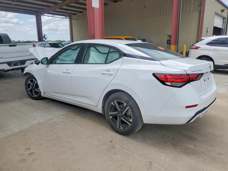 2025 Nissan Sentra VIN 3N1AB8CV6SY394636 COPART salvage auction — FRONT END, Tx - Salvage Vehicle Title, sold $1,500 on 2026-07-02 (photo 2)