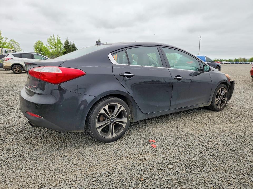 2016 Kia Forte VIN KNAFZ4A80G5451323 COPART salvage auction — FRONT END, Or - Salvage Title Certificate, sold $1,050 on 2026-07-14 (photo 3)