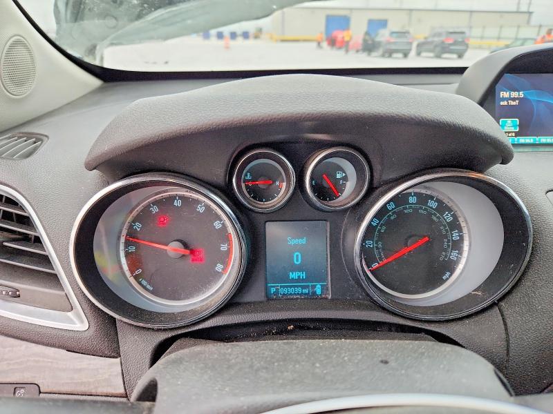 2014 Buick Encore VIN KL4CJBSB4EB736434 COPART salvage auction — FRONT END, Tx - Salvage Vehicle Title, sold $999 on 2026-07-08 (photo 9)