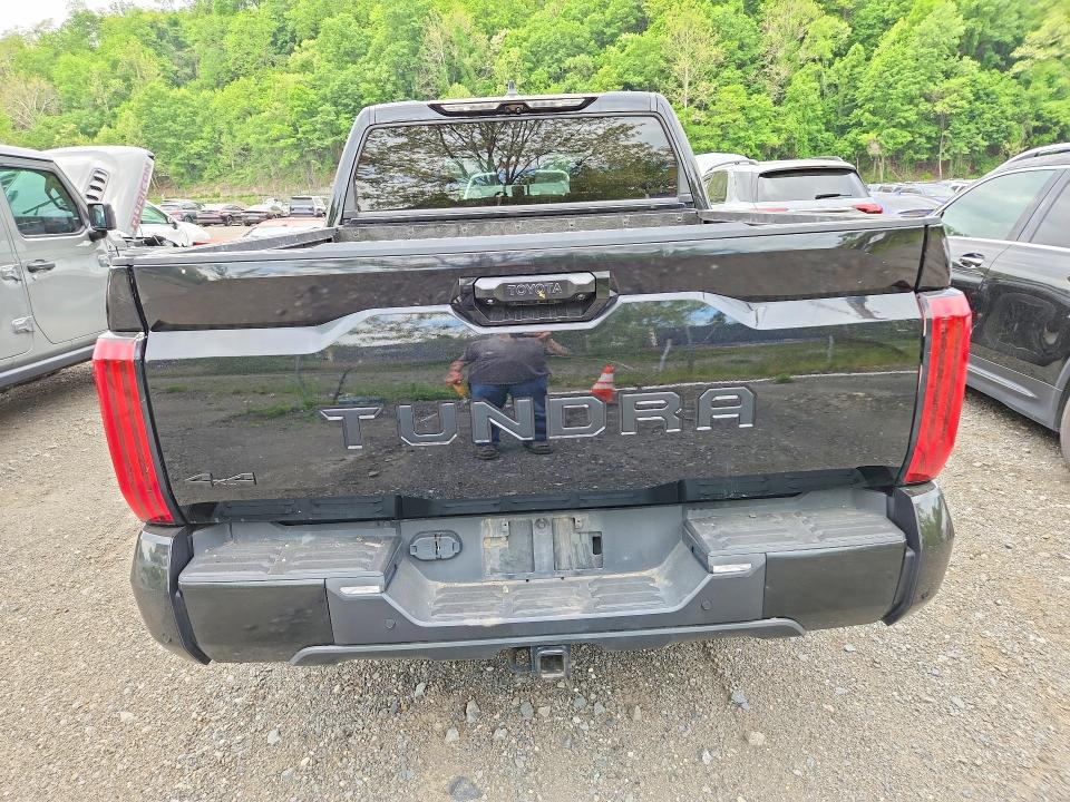 2024 Toyota Tundra VIN 5TFMC5DB8RX058718 COPART salvage auction — FRONT END, Ny - Mv-907A Salvage Certificate, sold $33,000 on 2026-07-07 (photo 6)