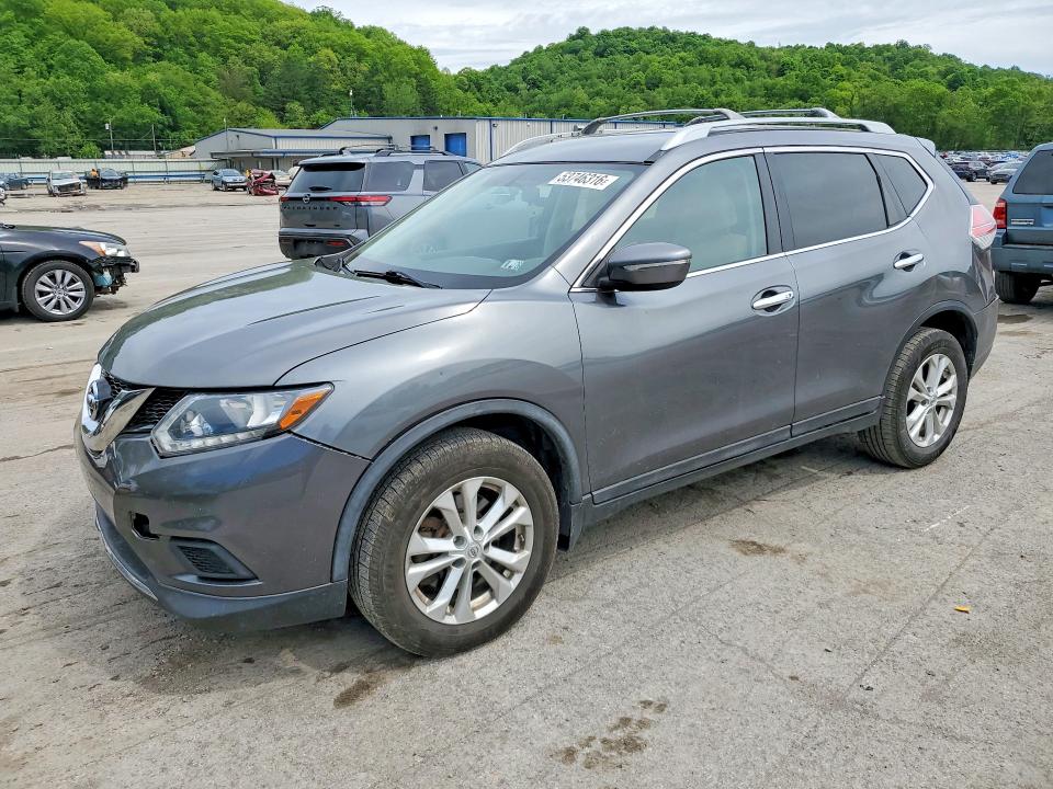 2015 Nissan VIN 5N1AT2MK5FC785282 COPART salvage auction — REAR END, PA - CERTIFICATE OF SALVAGE, sold $425 on 2026-07-02 (photo 1)