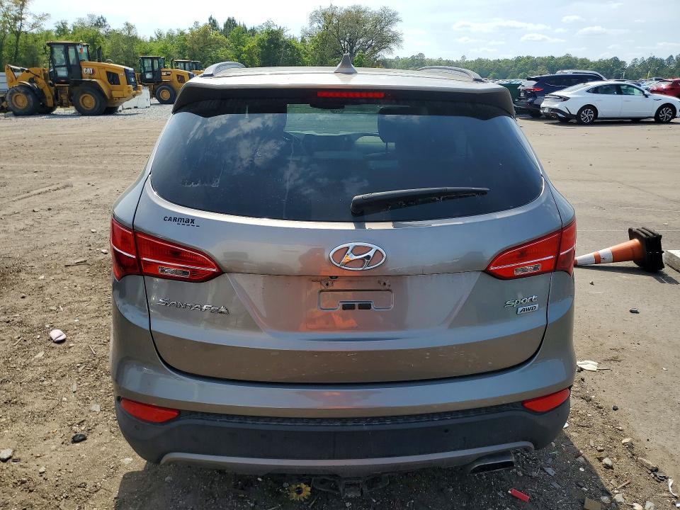 2015 Hyundai Santa fe VIN 5XYZUDLB8FG285193 COPART salvage auction — FRONT END, FL - CERTIFICATE OF TITLE, sold $1,850 on 2026-07-14 (photo 6)