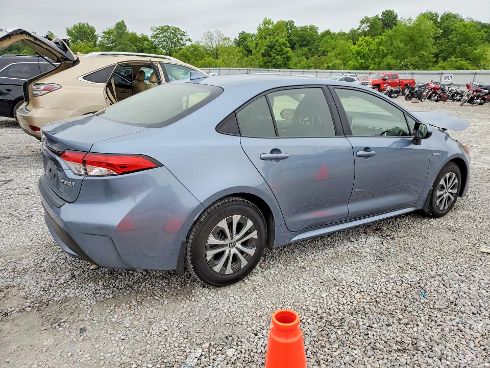 2020 Toyota Corolla VIN JTDEBRBE1LJ030992 COPART salvage auction — FRONT END, Ky - Cert Of Title-Salvage, sold $6,400 on 2026-07-17 (photo 3)