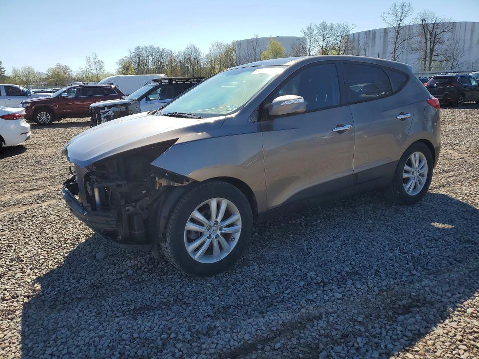 2013 Hyundai VIN KM8JU3AC8DU600228 COPART salvage auction — FRONT END, Salvage Title, sold $1,750 on 2026-07-22 (photo 1)