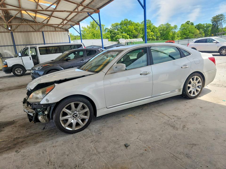 2013 Hyundai VIN KMHGH4JH3DU072498 COPART salvage auction — FRONT END, Ga - Cert Of Title-Salvage, sold $2,100 on 2026-07-30 (photo 1)