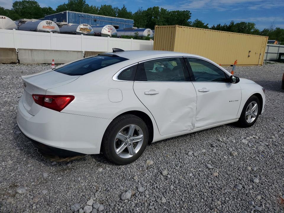 2022 Chevrolet Malibu VIN 1G1ZB5ST4NF146811 COPART salvage auction — REAR END, Oh - Cert Of Title-Salvage, sold $2,600 on 2026-07-02 (photo 3)