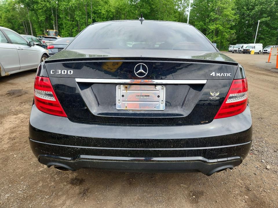2012 Mercedes-benz C class VIN WDDGF8BB5CR192497 COPART salvage auction — FRONT END, Ct - Certificate Of Title, sold $1,600 on 2026-07-27 (photo 6)