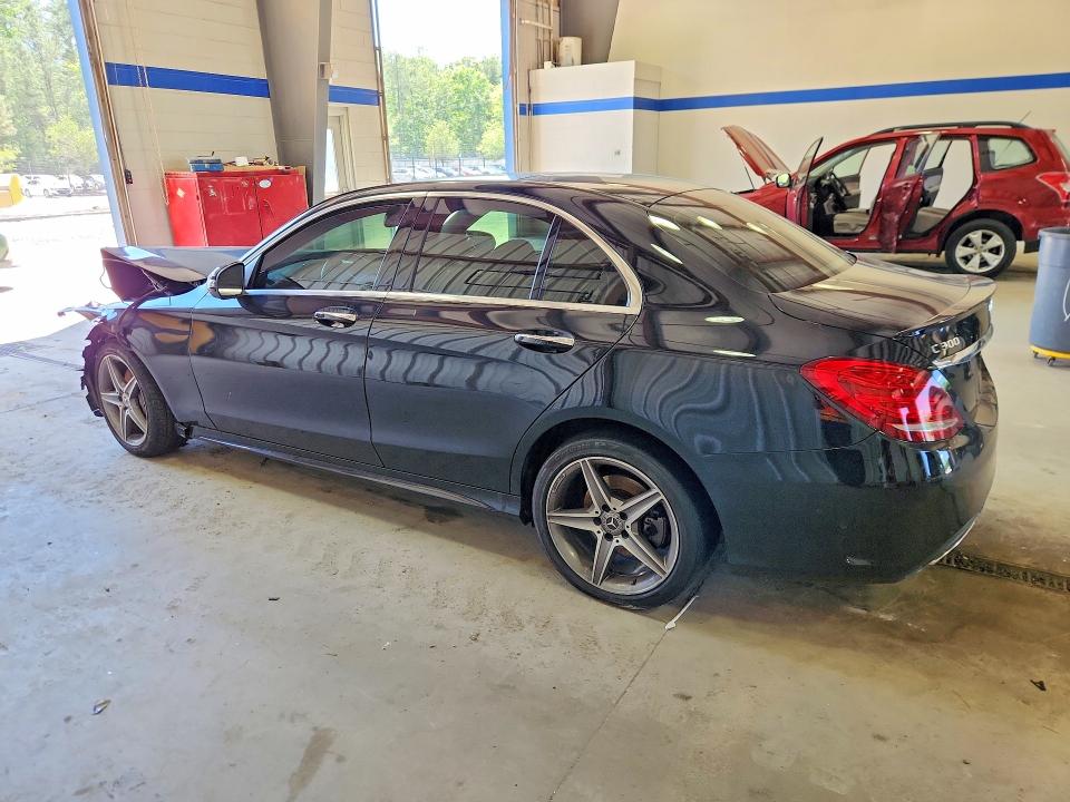 2018 Mercedes-benz C-klasse VIN 55SWF4KB1JU259368 COPART salvage auction — FRONT END, Va - Cert Of Title - Salvage, sold $4,350 on 2026-07-10 (photo 2)