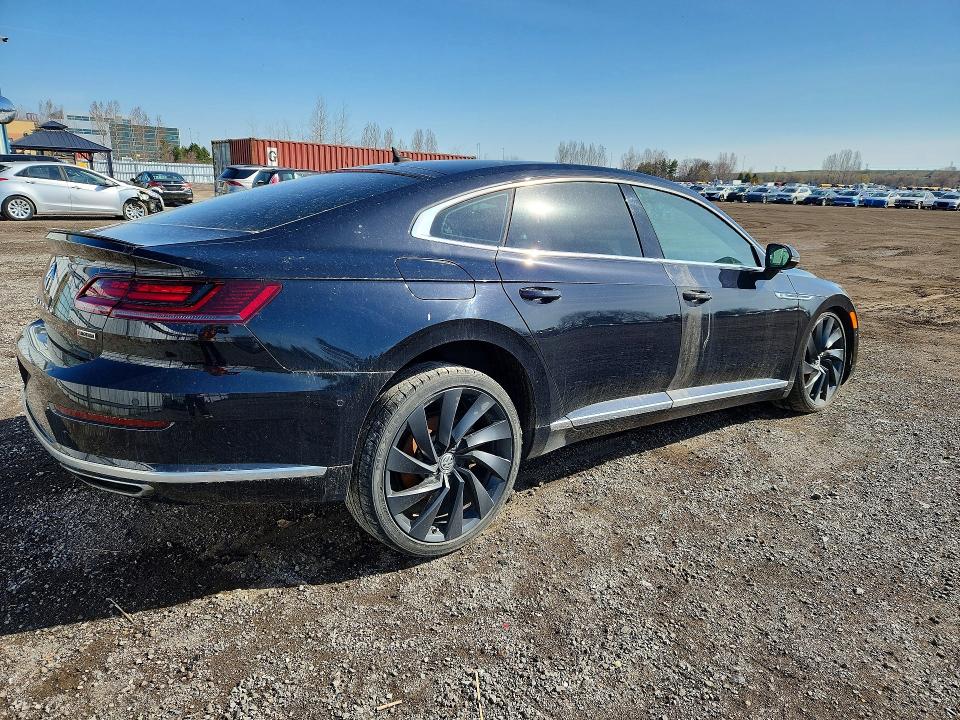 2019 Volkswagen Arteon VIN WVWSR7AN5KE025791 COPART salvage auction — FRONT END, On - Permit No Brand - Unfit, sold $6,400 on 2026-07-21 (photo 3)