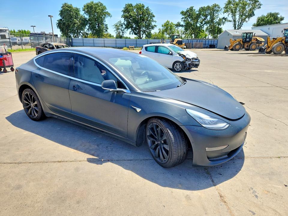 2019 Tesla Model 3 VIN 5YJ3E1EB5KF539961 COPART salvage auction — FRONT END, Ca - Salvage Certificate, sold $4,100 on 2026-07-27 (photo 4)