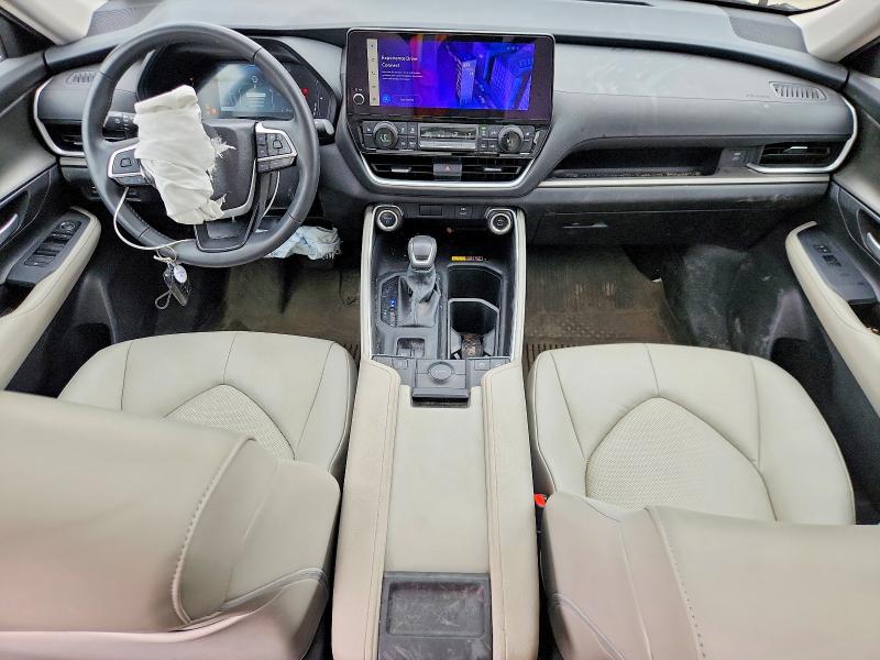 2025 Toyota Highlander VIN 5TDACAB56SS044188 COPART salvage auction — FRONT END, Vt - Cert Of Title-Salvage Vehicle, sold $19,100 on 2026-07-06 (photo 8)