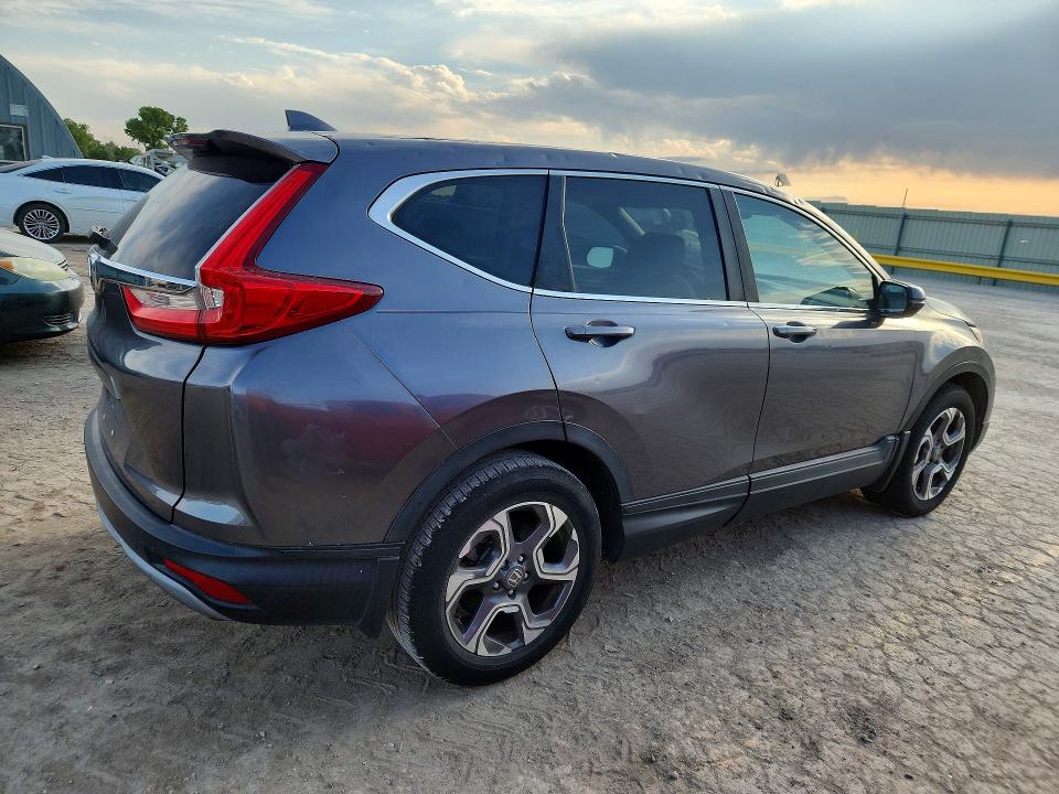 2017 Honda Cr-v VIN 7FARW1H54HE043723 COPART salvage auction — HAIL, Ca - Salvage Certificate, sold $4,300 on 2026-07-15 (photo 3)