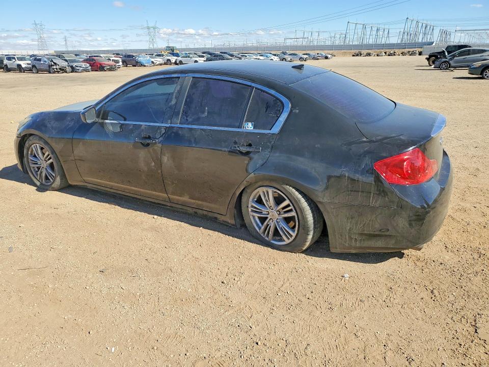 2013 Infiniti VIN JN1CV6AP9DM305799 COPART salvage auction — FRONT END, Ca - Salvage Certificate, sold $900 on 2026-07-06 (photo 2)