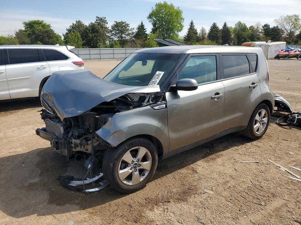 2019 Kia VIN KNDJN2A28K7007998 COPART salvage auction — FRONT END, Il - Salvage Certificate, sold $700 on 2026-07-28 (photo 1)