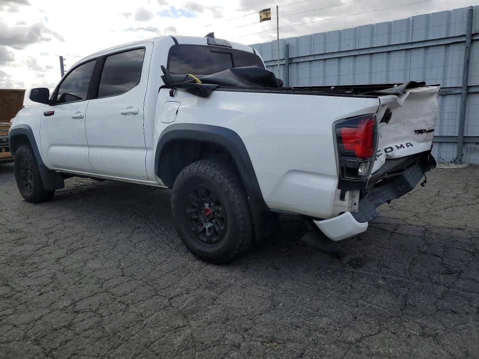 2019 Toyota VIN 5TFCZ5AN6KX184672 COPART salvage auction — REAR END, Ca - Salvage Certificate, sold $17,100 on 2026-07-16 (photo 2)