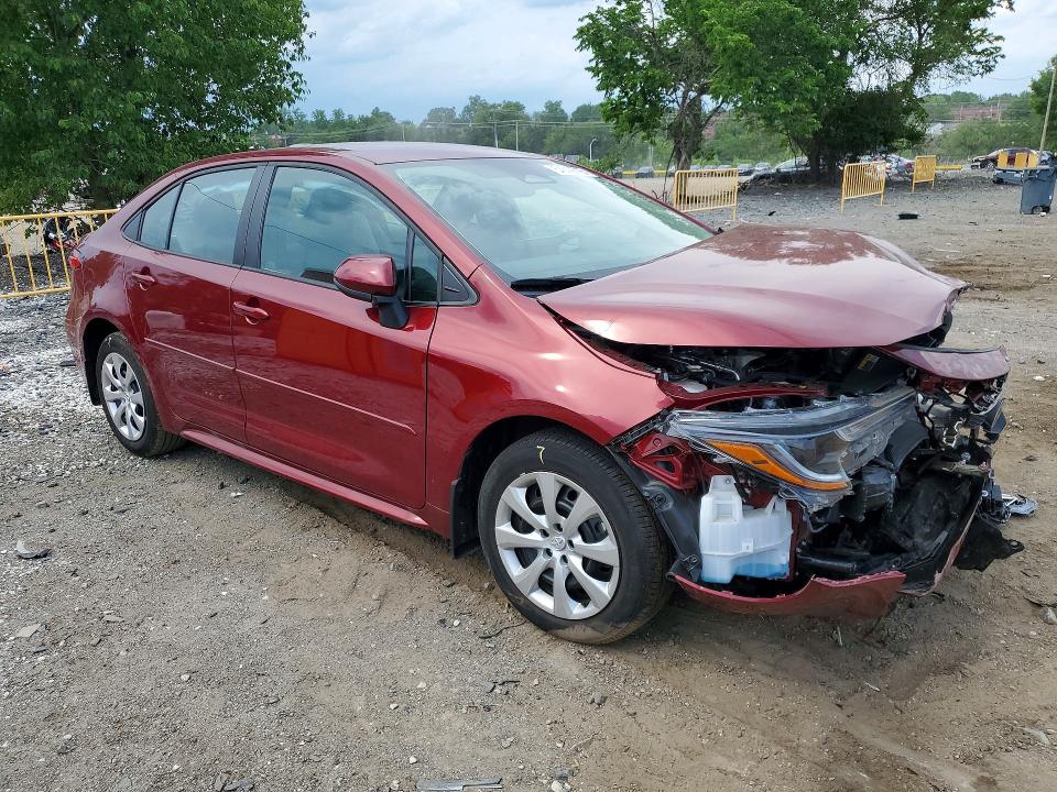 2024 Toyota VIN 5YFB4MDE9RP169415 COPART salvage auction — FRONT END, Md - Cert Of Salvage > 75% Damage, sold $1,750 on 2026-07-28 (photo 4)