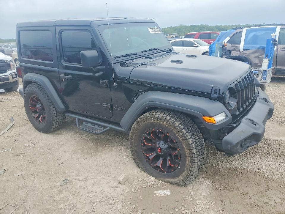2023 Jeep Wrangler / VIN 1C4GJXAN4PW617844 COPART salvage auction — ROLLOVER, Mo - Salvage Certificate Of Title, sold $10,300 on 2026-07-02 (photo 4)