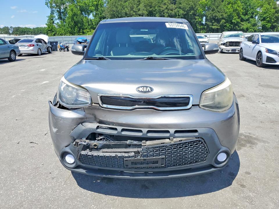 2014 Kia VIN KNDJP3A58E7033449 COPART salvage auction — REAR END, Nc - Salvage Certificate Of Title, sold $550 on 2026-07-21 (photo 5)
