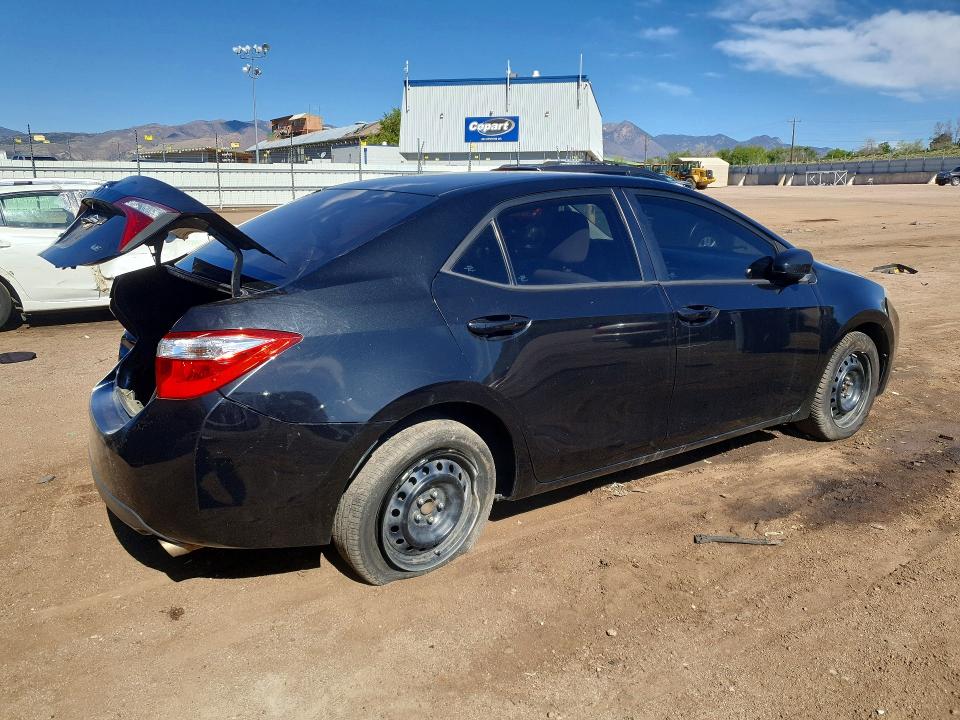 2016 Toyota VIN 5YFBURHE2GP413863 COPART salvage auction — REAR END, Co - Salvage Title, sold $1,800 on 2026-07-27 (photo 3)