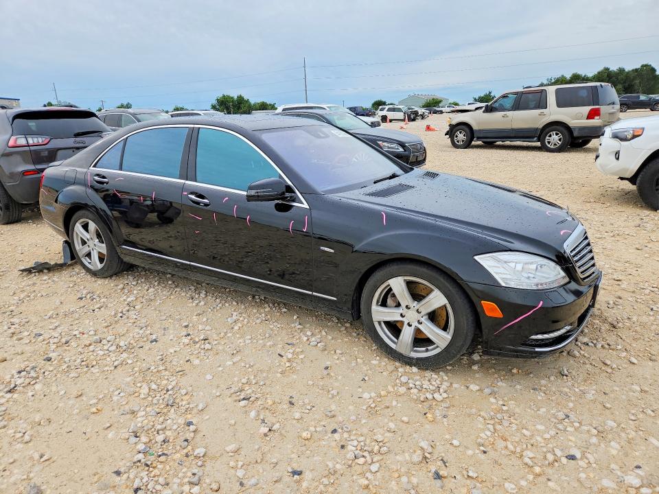 2012 Mercedes-benz VIN WDDNG9EB6CA435447 COPART salvage auction — UNDERCARRIAGE, Tx - Salvage Vehicle Title, sold $1,650 on 2026-07-09 (photo 4)