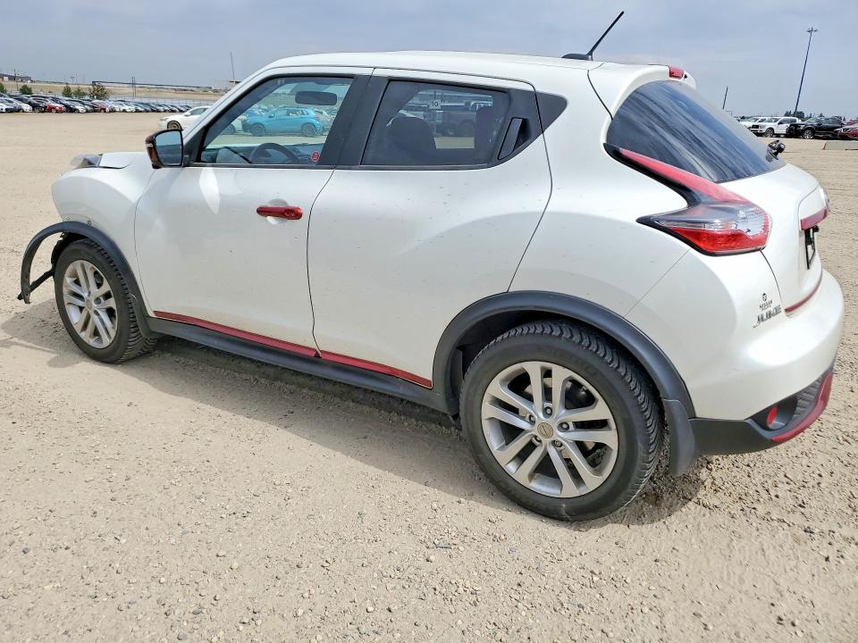 2015 Nissan Juke VIN JN8AF5MV3FT554036 COPART salvage auction — FRONT END, AB - BOS - SALVAGE, sold $1,200 on 2026-07-02 (photo 2)