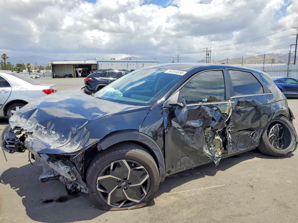 2024 Hyundai VIN KM8KN4DE7RU306377 COPART salvage auction — SIDE, Ca - Salvage Certificate, sold $2,200 on 2026-07-15 (photo 1)