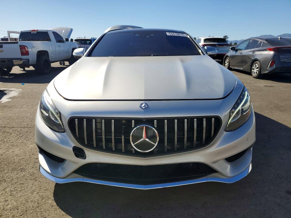 2016 Mercedes-benz S-klasse VIN WDDXJ8FBXGA014968 COPART salvage auction — REAR END, Ca - Salvage Certificate, sold $7,400 on 2026-07-27 (photo 5)