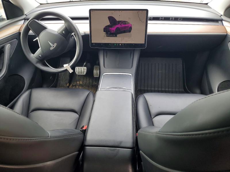 2022 Tesla Model y VIN 7SAYGDEFXNF539918 COPART salvage auction — REAR END, Ga - Cert Of Title-Salvage, sold $8,600 on 2026-07-24 (photo 8)